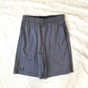 Under Armour-Gray Athletic Shorts
